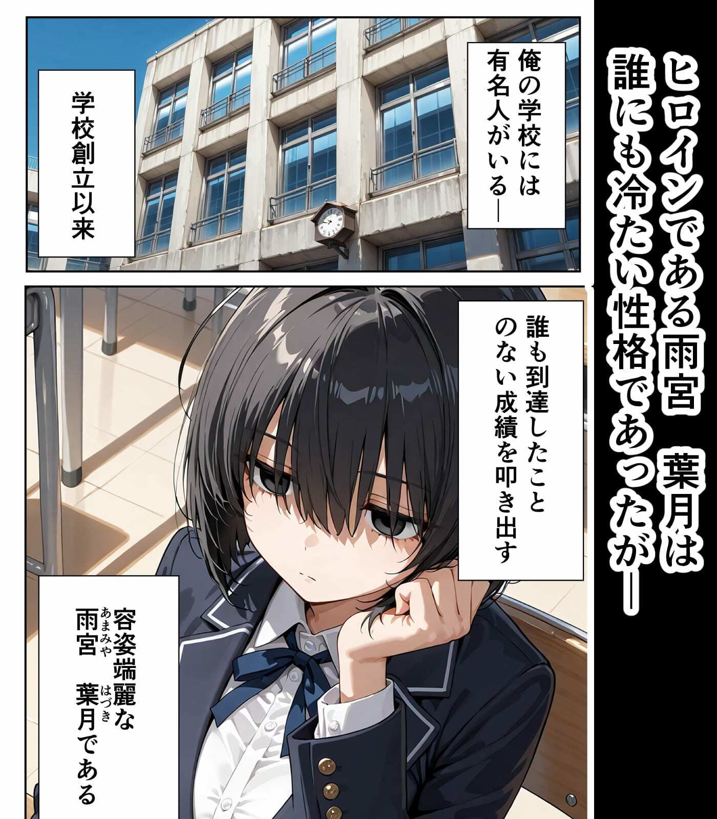 学園憑依I  ジト目優等生に分魂憑依して、ひとつになるまで サンプル画像1