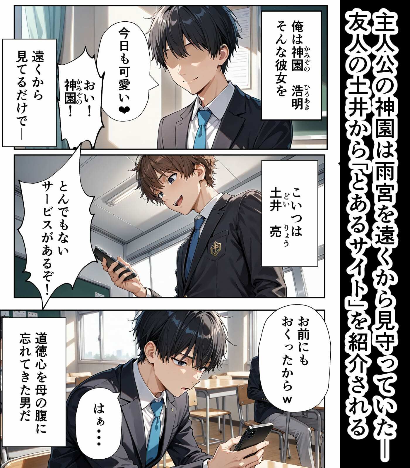 学園憑依I  ジト目優等生に分魂憑依して、ひとつになるまで サンプル画像2