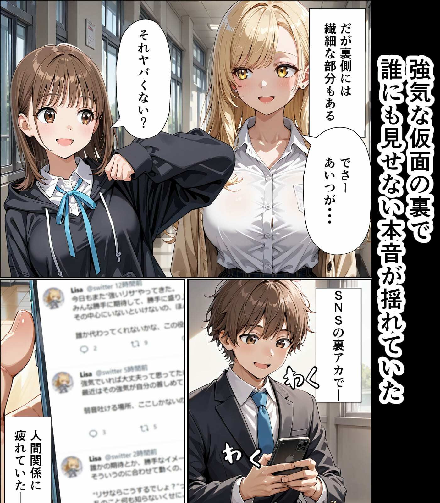 学園憑依II 強がりギャルと、静かな侵入者 サンプル画像2