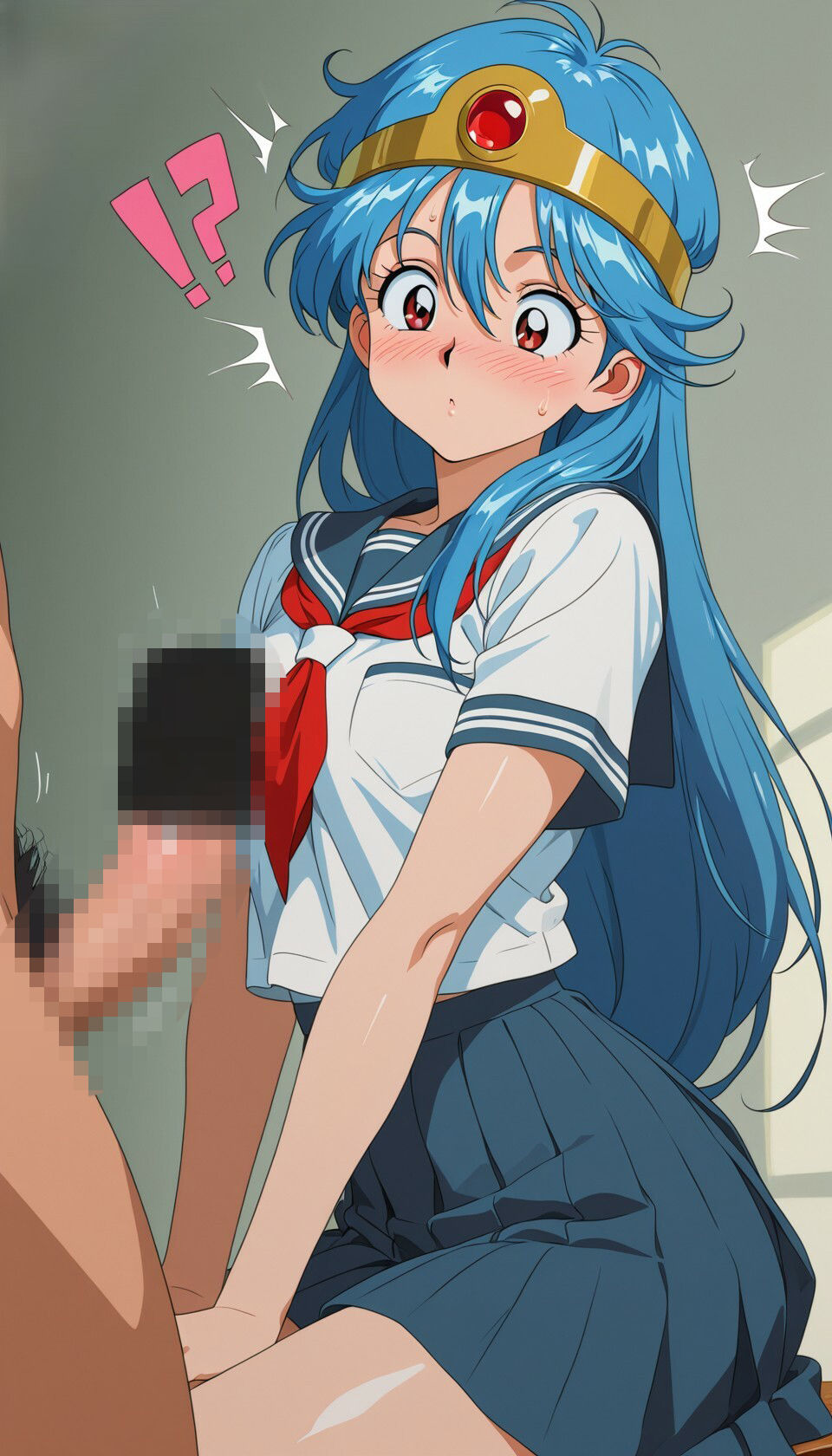 学校にいたドラ〇エ女子と一線こえた風イラスト集 サンプル画像8
