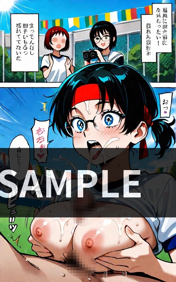 学校のPRの為 全校生徒参加型の乱交 を撮影しています。 サンプル画像5