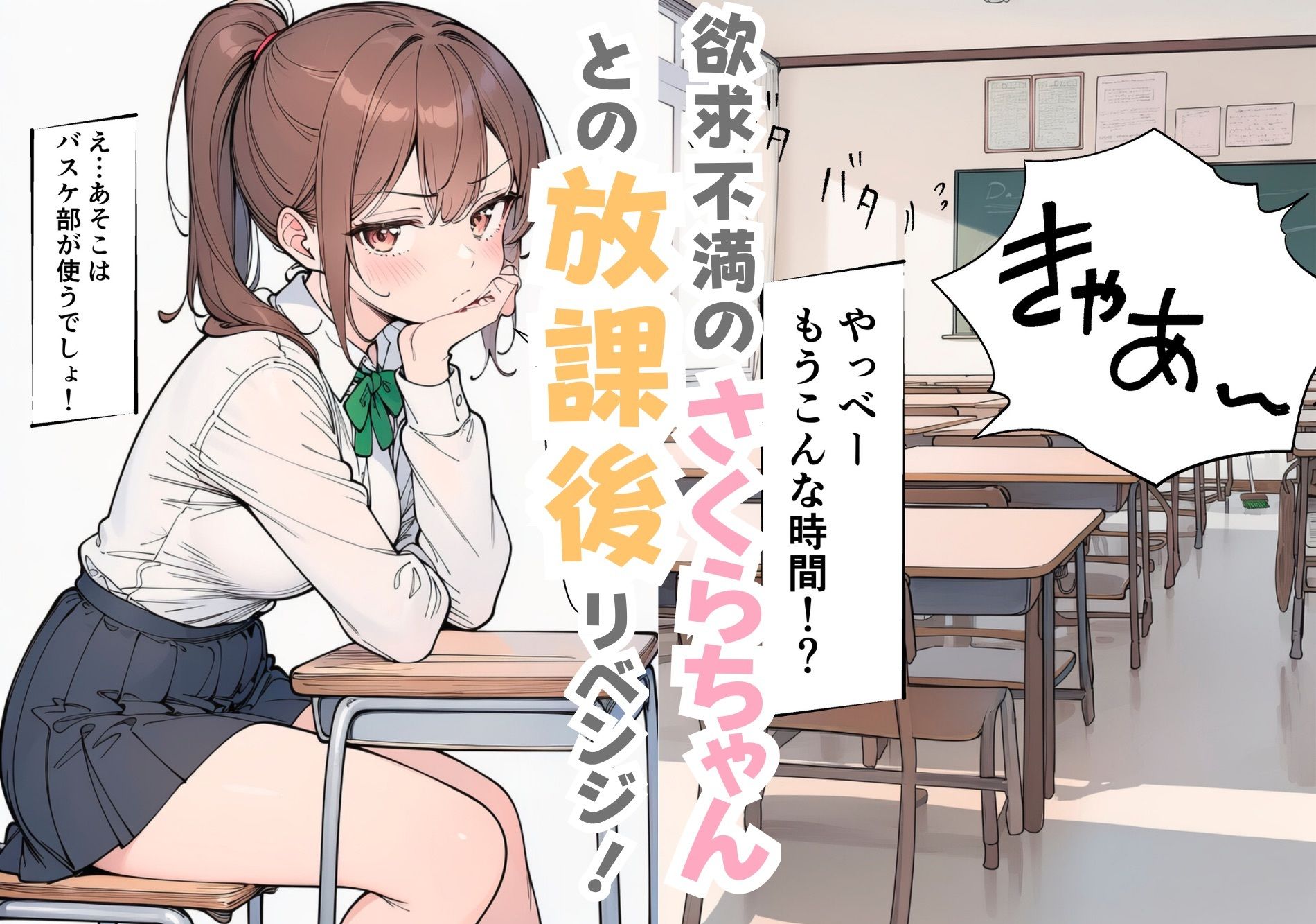 学校の中でエロい彼女と濃厚ラブラブHした話 サンプル画像4