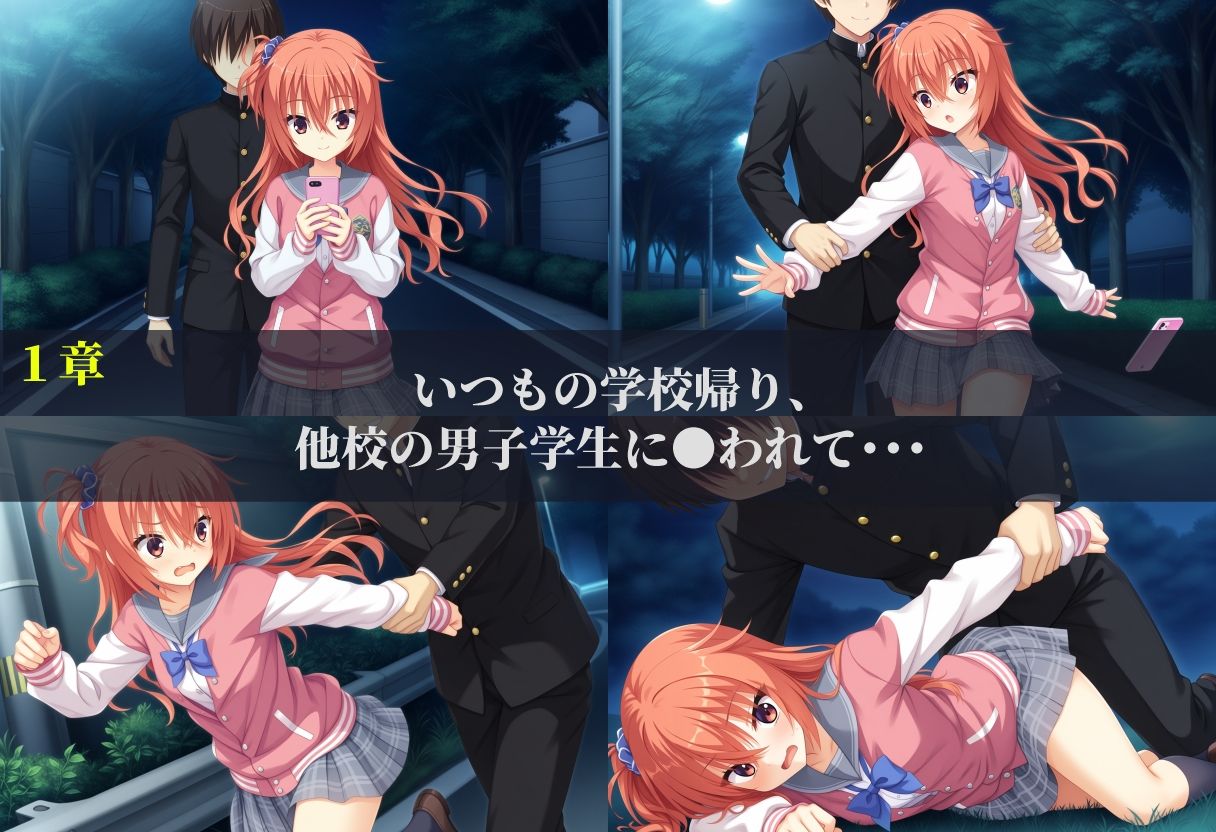 学校帰りに狙われたギャル サンプル画像1