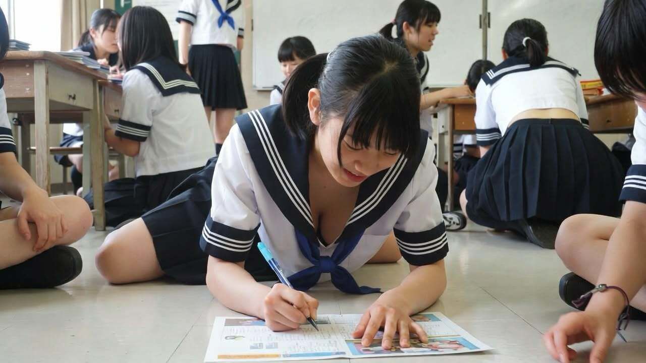 学生生活に潜む最強チラリズム集【実写系】 サンプル画像3