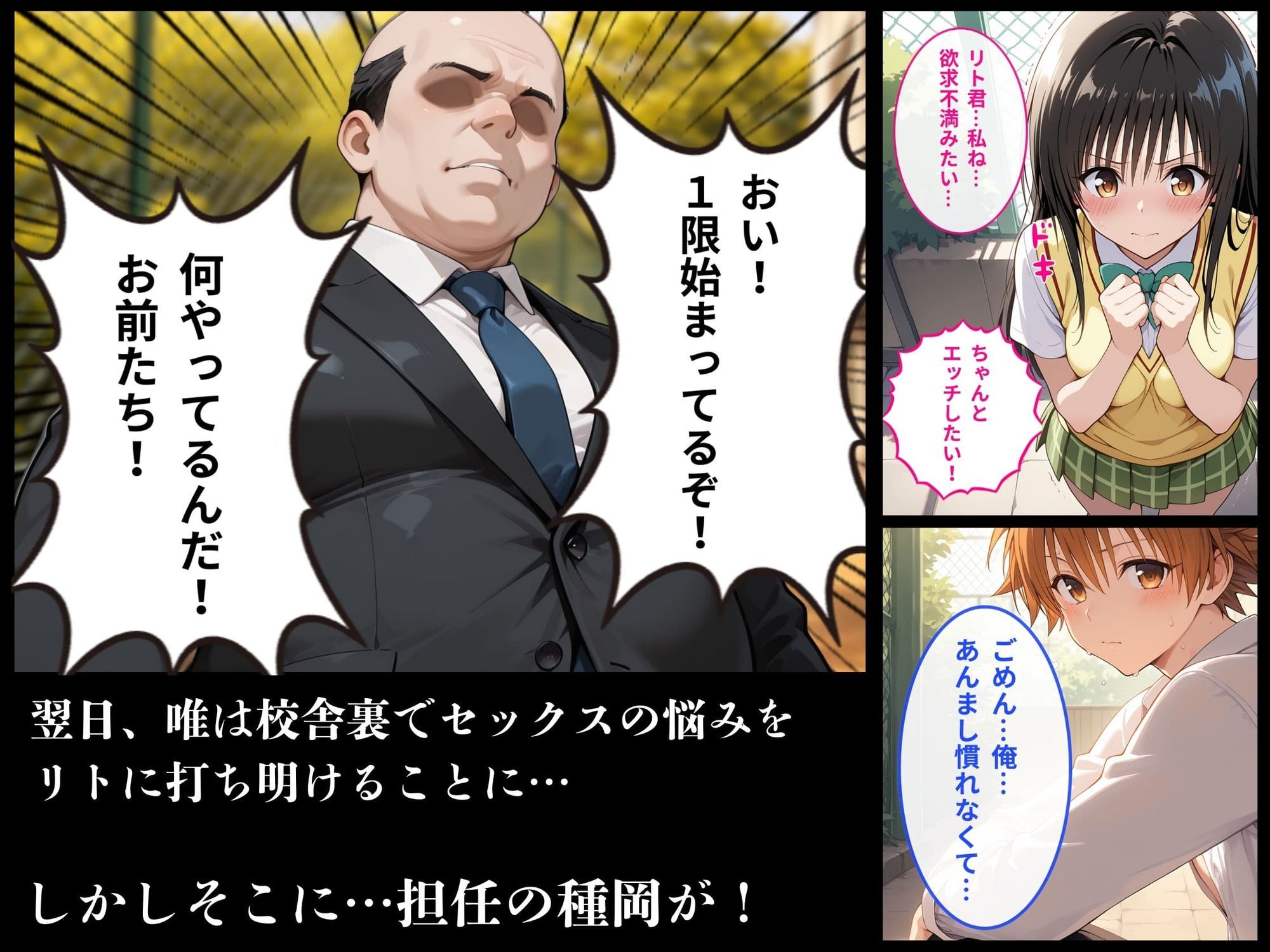 学級委員長 古手川 唯〜担任教師に犯●れる〜 サンプル画像4