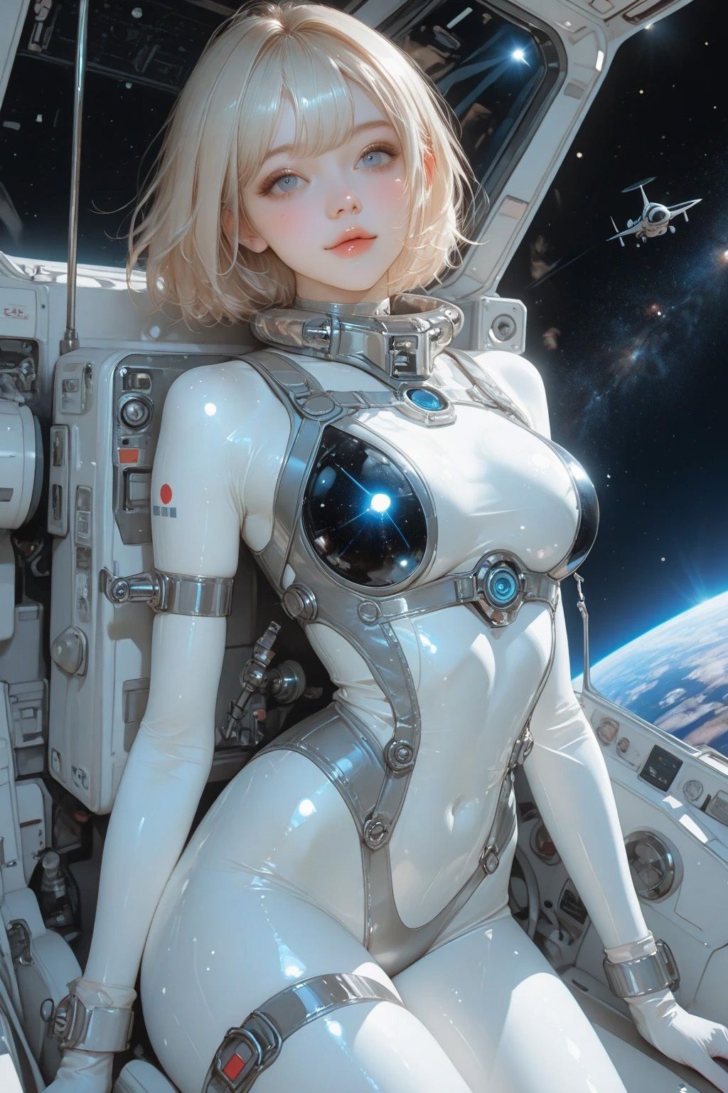 宇宙でどエッチしようね。未来編 サンプル画像1