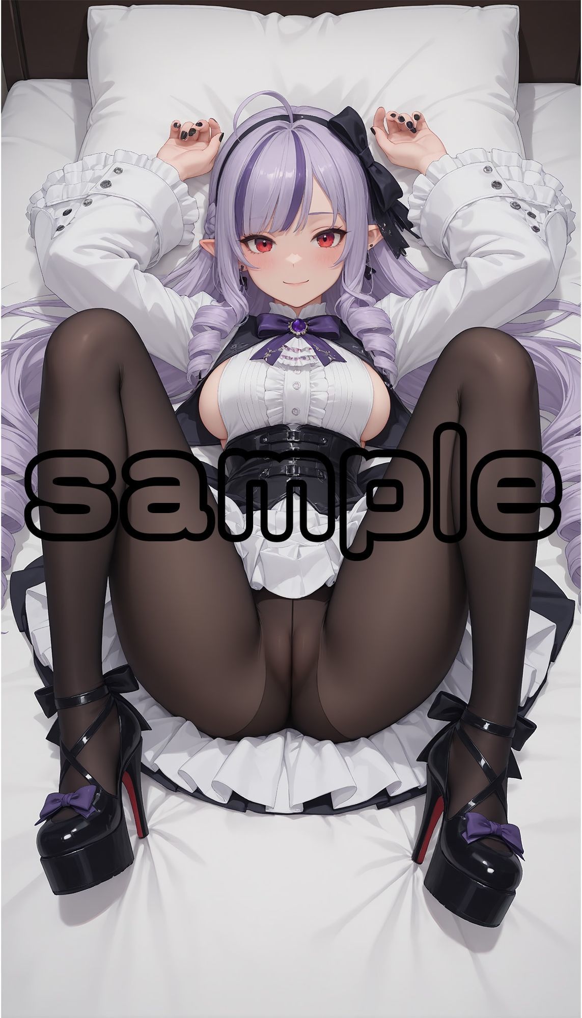 安心してくださいな、履いてますわ サンプル画像1