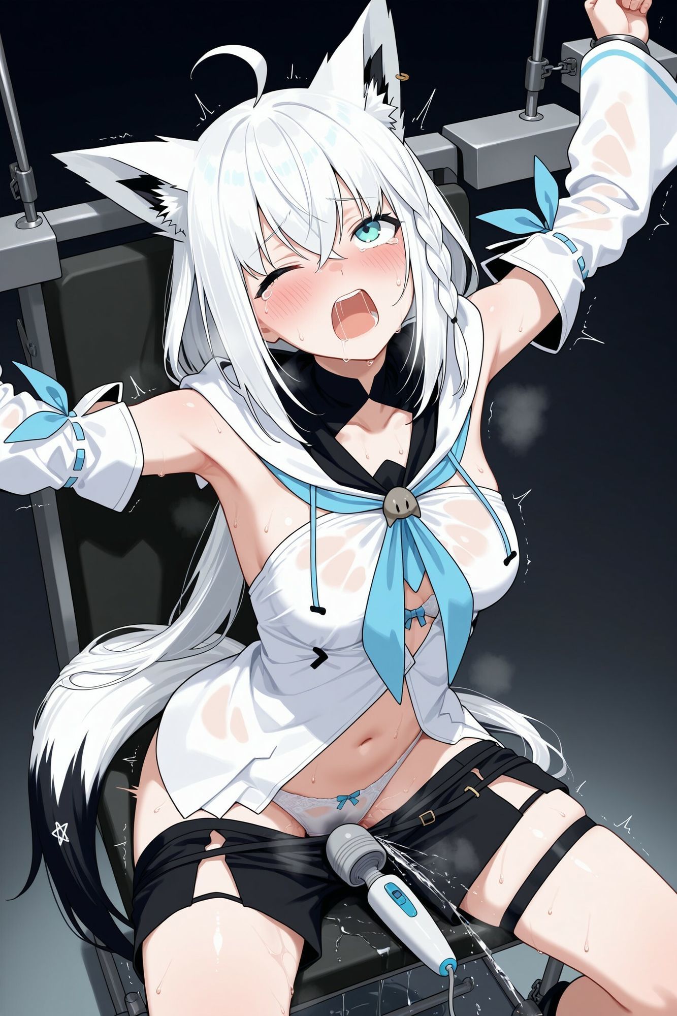 完全固定絶頂責め3〜白〇フブキ編〜 サンプル画像2