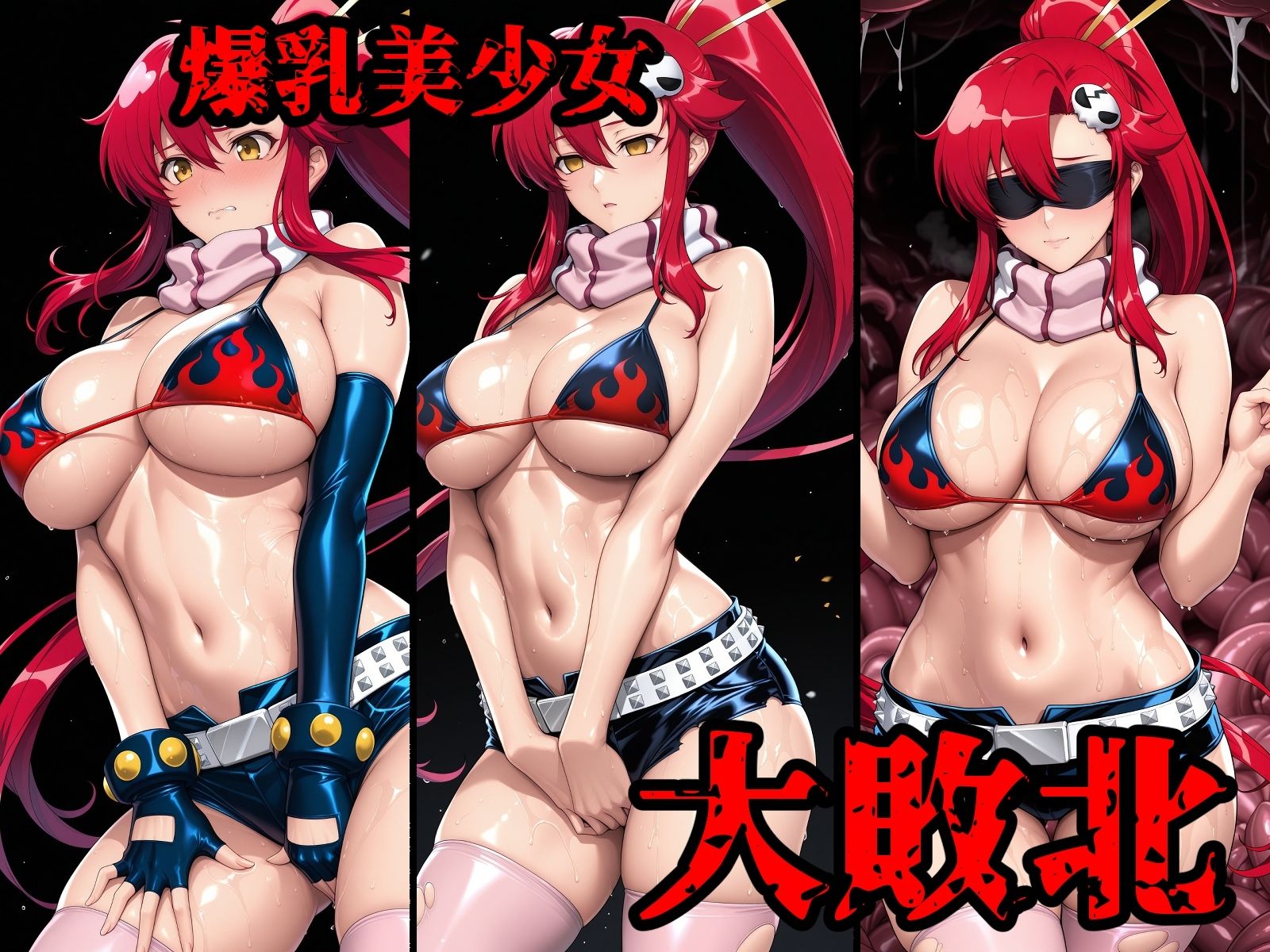 完全敗北爆乳美少女 ヨー〇・ニ〇 屈服するまでが変身ヒロインだ サンプル画像1