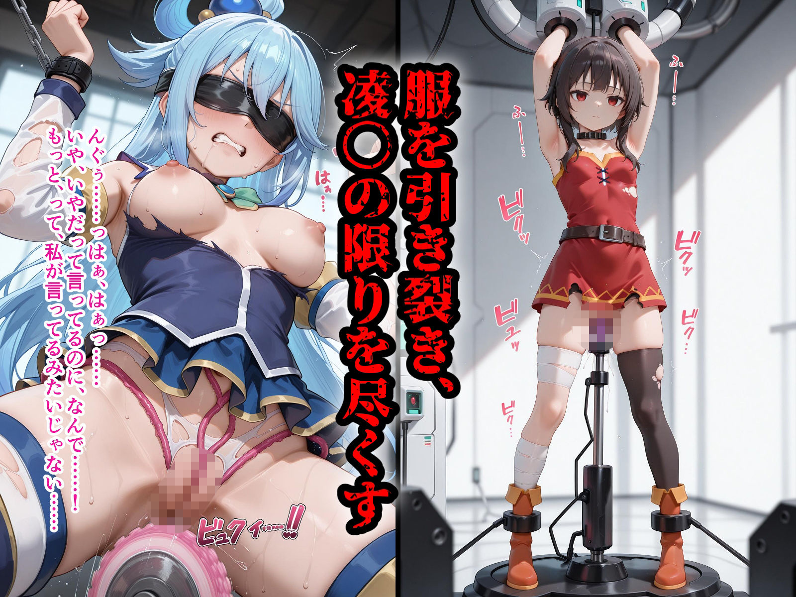 完全敗北魔法使い1 めぐ〇ん ア〇ア 屈服するまで責め続ける！ サンプル画像10