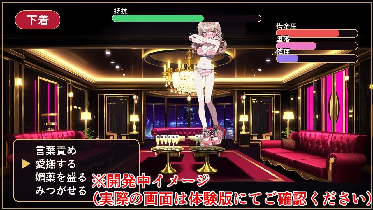 完済できない女たち― 闇金・裏色街・加害者経営RPG ― サンプル画像9