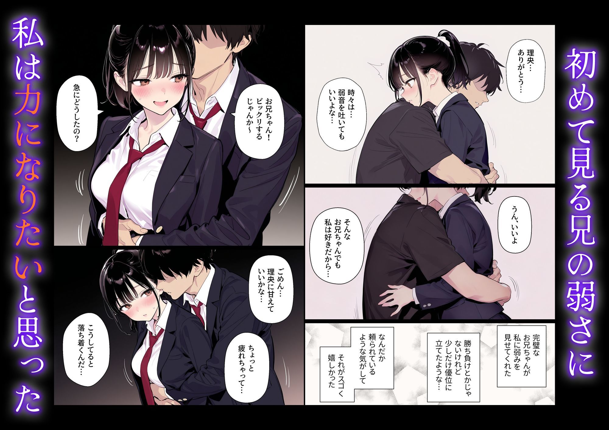 完璧だった兄が彼女にフラれて崩壊、妹への中出し依存セックスがもう止まらない サンプル画像4