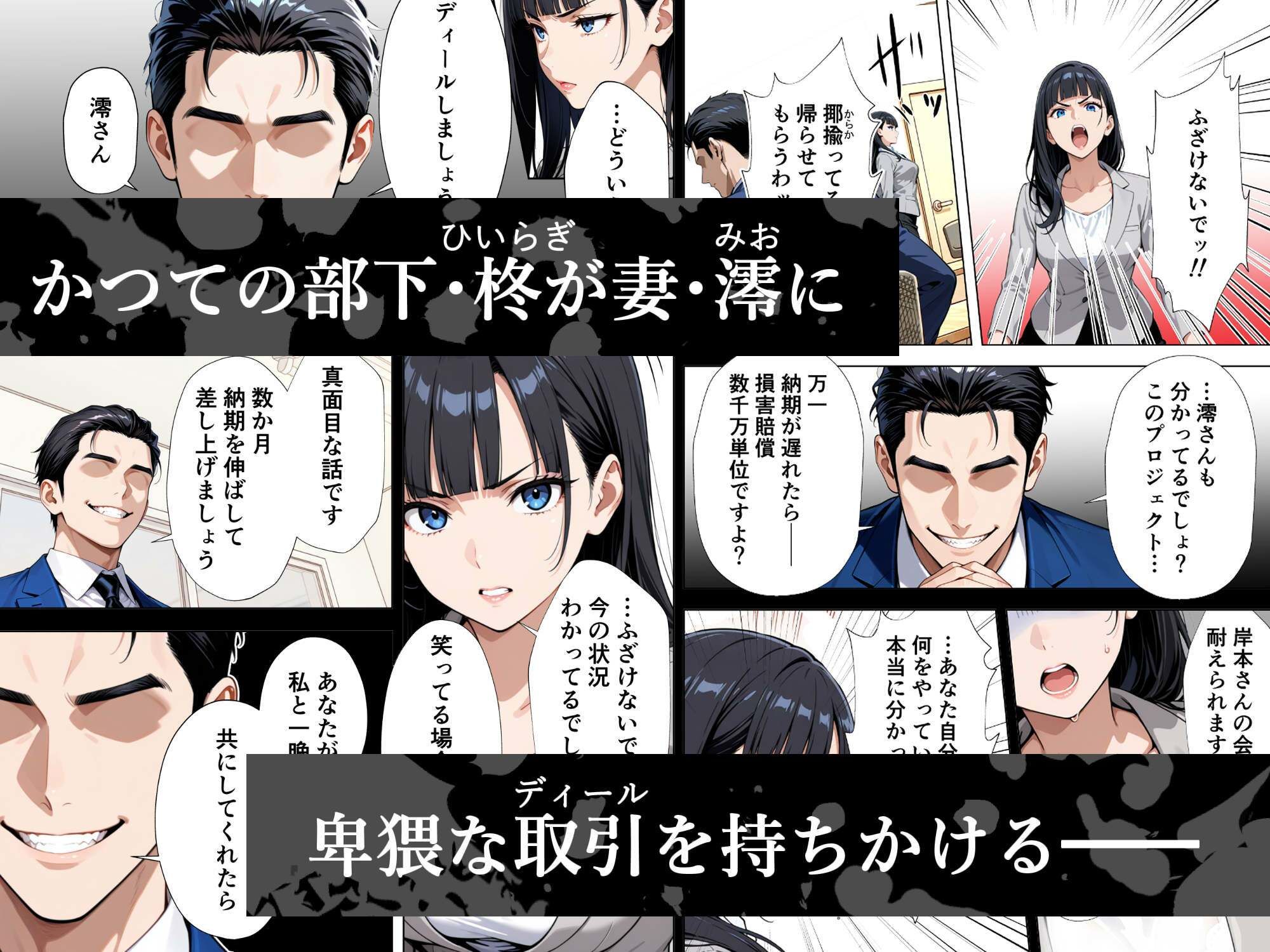 完璧妻の禁断寝取られディール〜夫の会社を救うのは、私の連続絶頂だけ〜 サンプル画像2