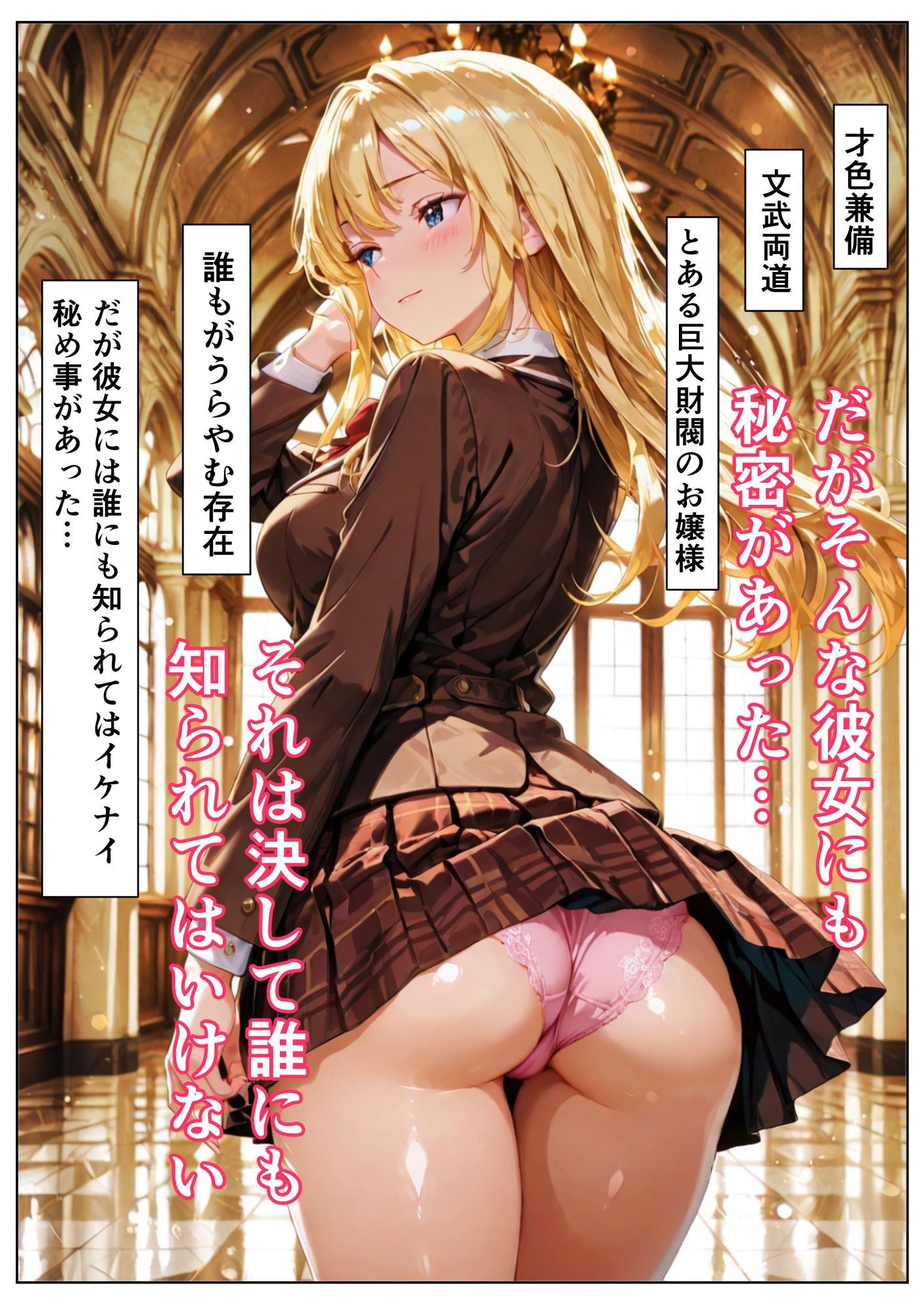 完璧生徒会長アリスの聖水〜変態な彼女と僕が繋がった日 サンプル画像2