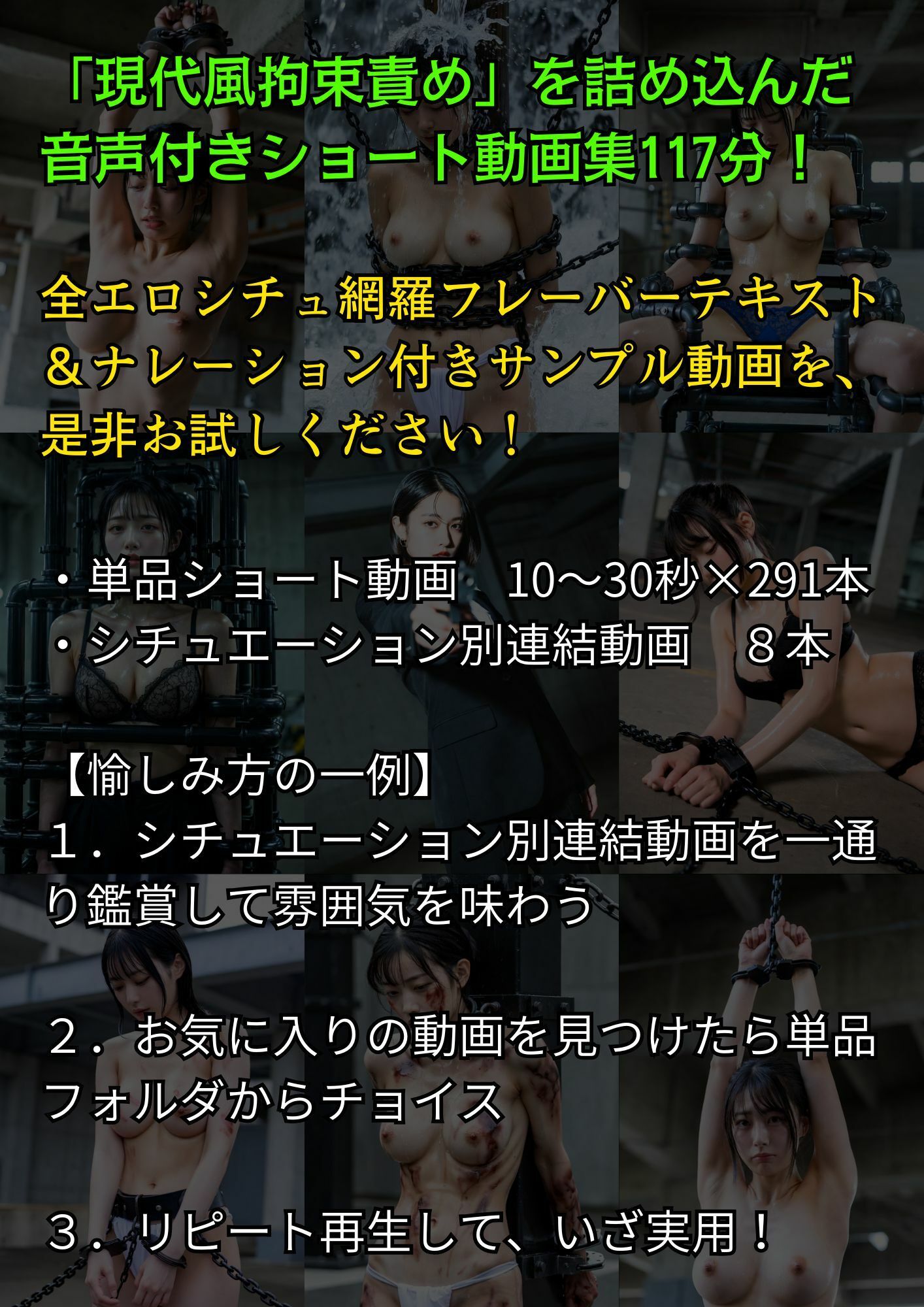 実写風拘束責めショート動画集  レンセレン審理院執刑映像資料集第3拷  〜反動分子処理工程〜 サンプル画像1