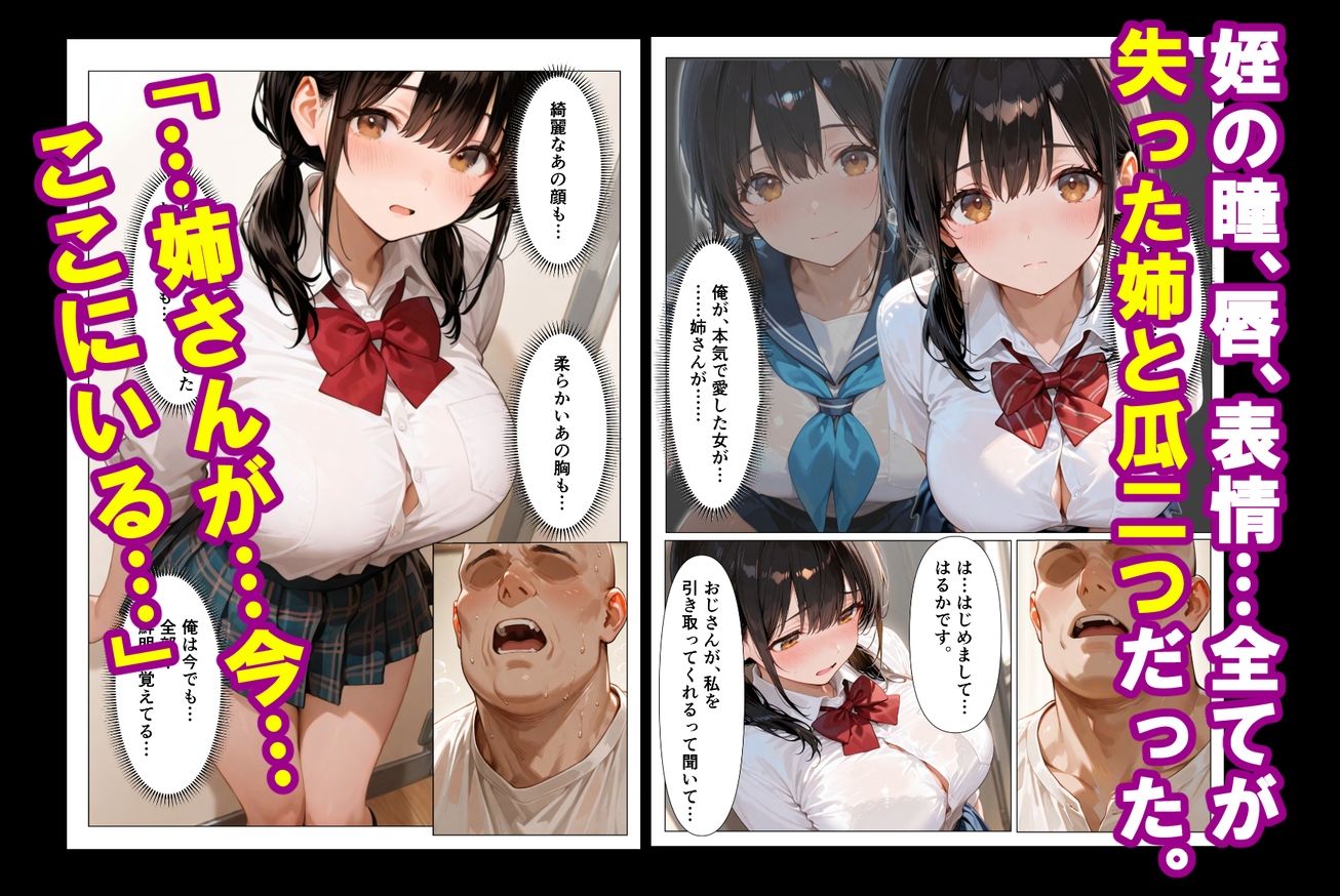 実姉を奪い損ねた男が、姉にそっくりな姪に、執着の精子をどろどろと注ぎ込む話 サンプル画像5