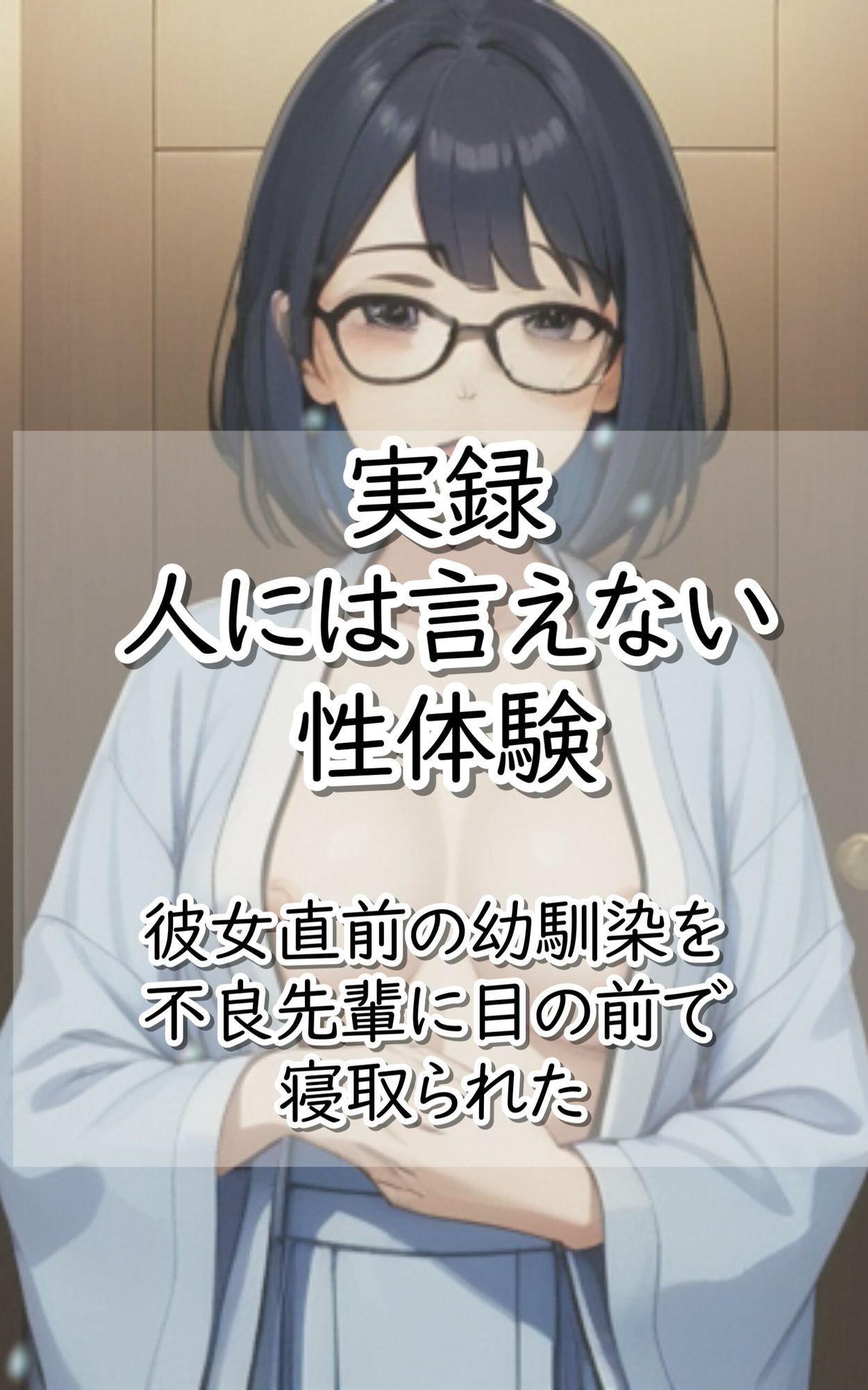 実録！人には言えない性体験  彼女直前の幼馴染を不良先輩に目の前で寝取られた サンプル画像1