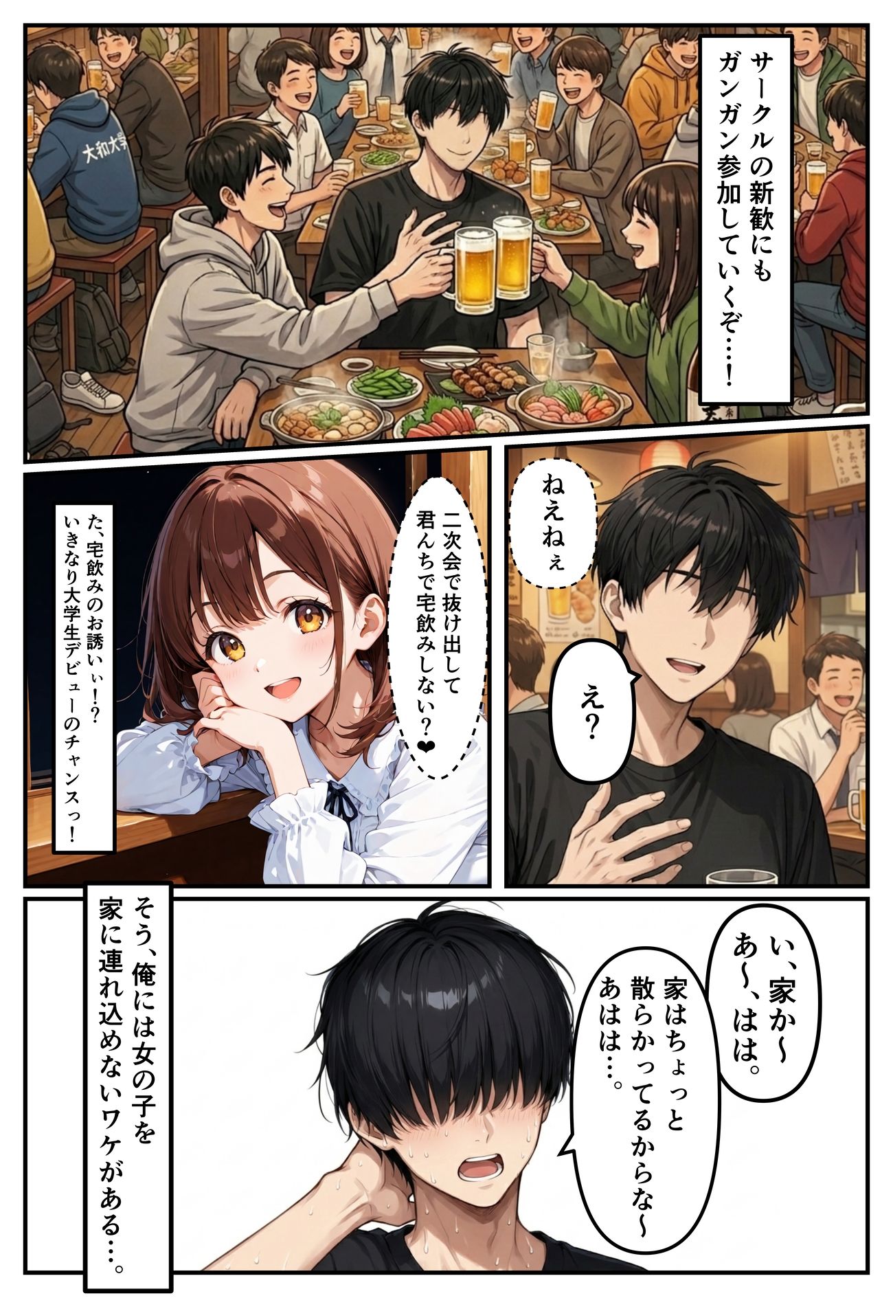 家に入り浸るニート幼馴染に体で支払ってもらう話。 サンプル画像4