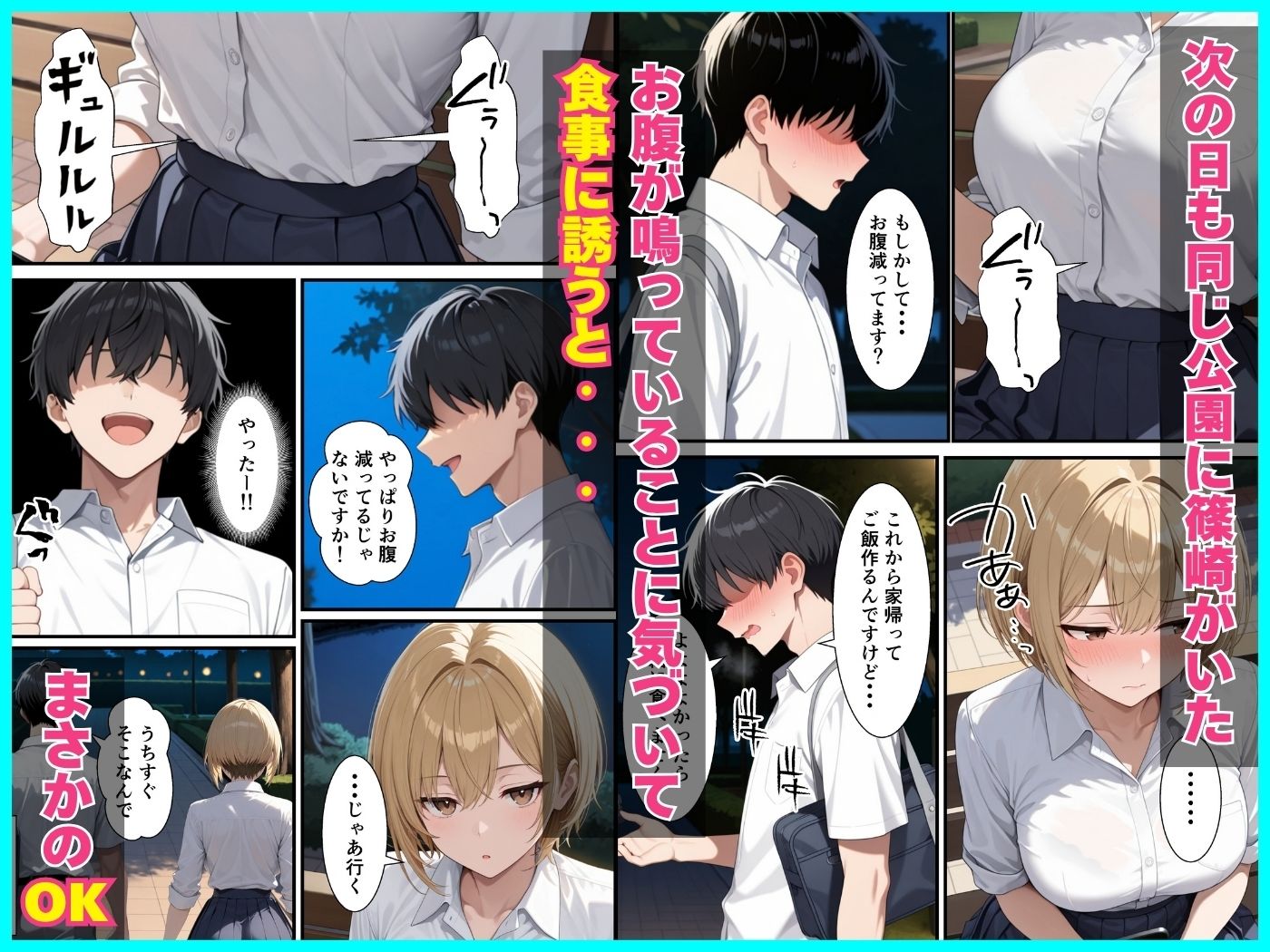 家出したダウナーギャルを助けたらお礼に本能剥き出し中出しセックスできた話 サンプル画像3