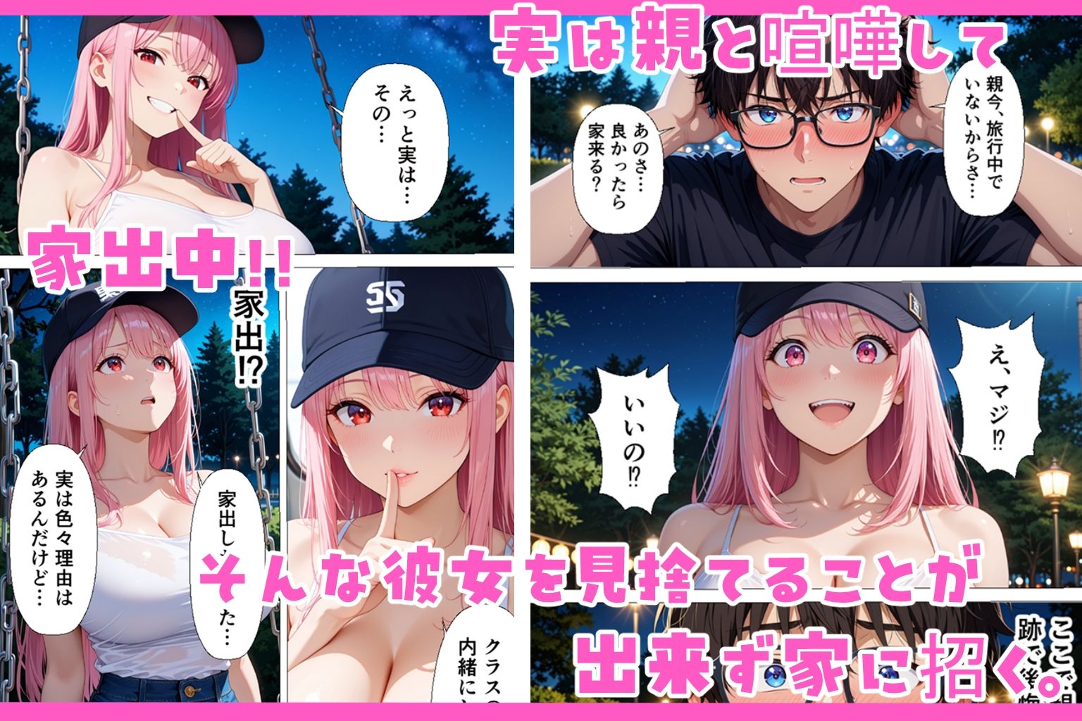 家出してきたギャル女子を家に泊めたら学校でも中出し種付けセックスをすることになった話。 サンプル画像3