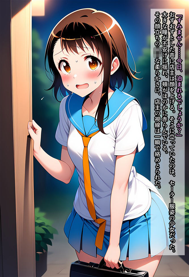 宿屋で覗かれたり襲われたりする話〜小咲ちゃん編〜 サンプル画像1