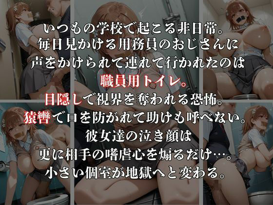 密室で猿轡をされて監禁プレイ  ◎坂＆◎天 ver. サンプル画像2