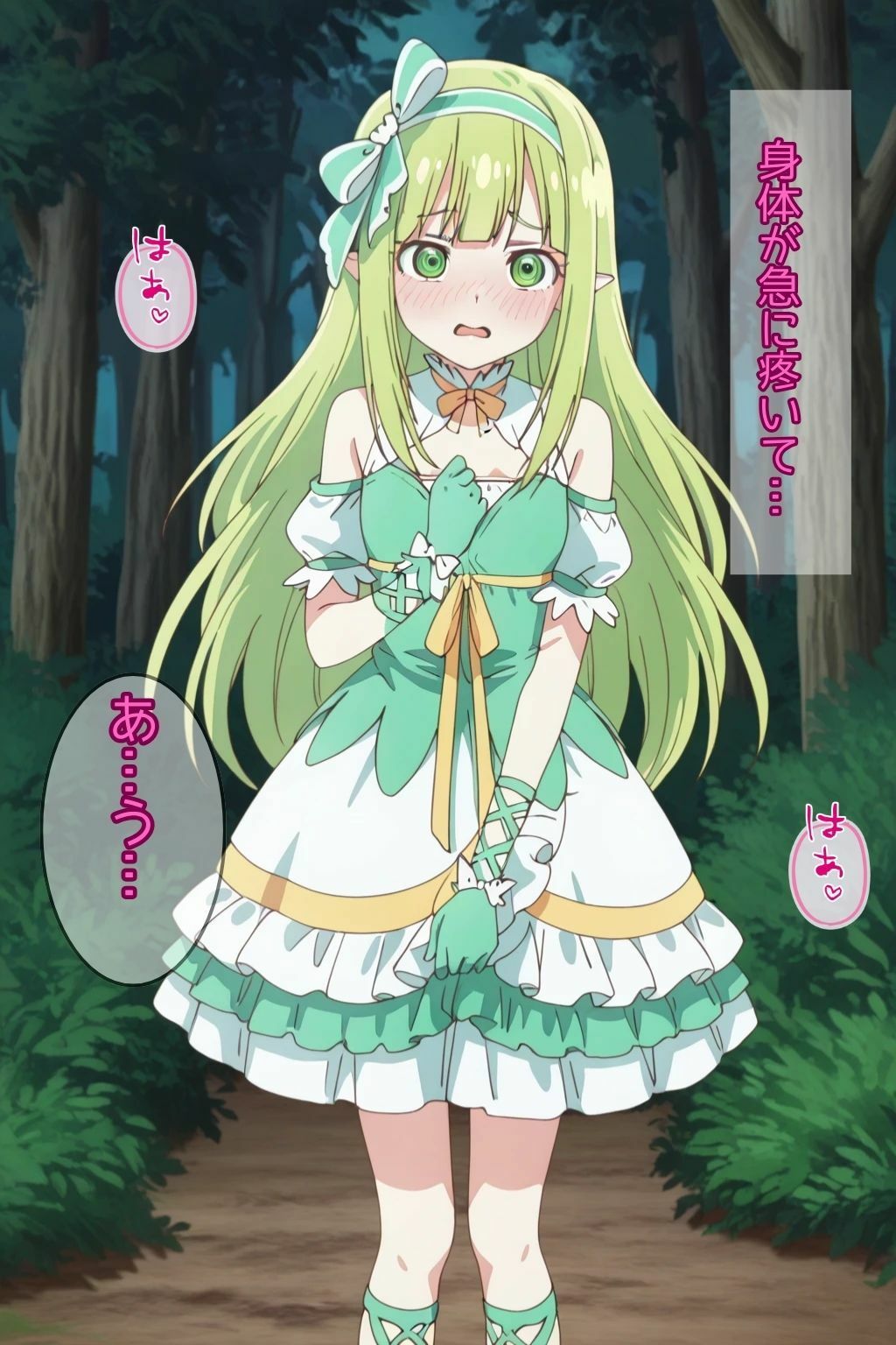 密猟者に捕まって貴族の妻になった森の妖精 サンプル画像2