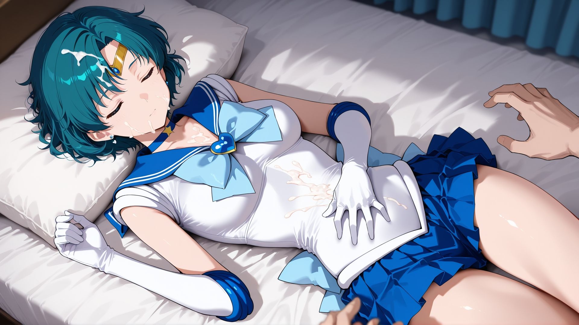 寝ている○○にぶっかけ あみ編 サンプル画像10