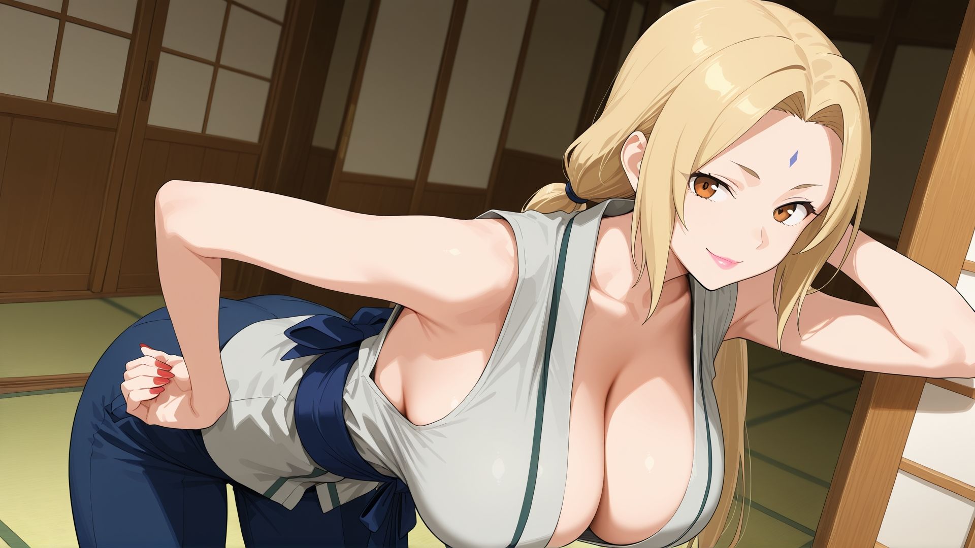 寝ている○○にぶっかけ  つなで編 サンプル画像1