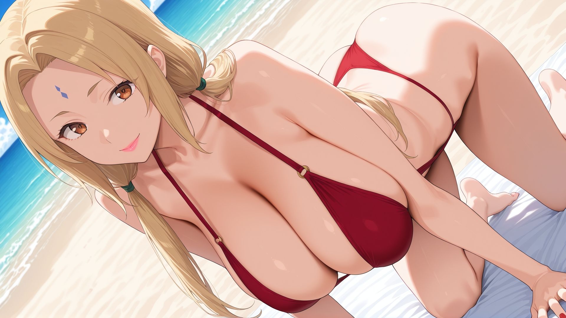 寝ている○○にぶっかけ  つなで編 サンプル画像3