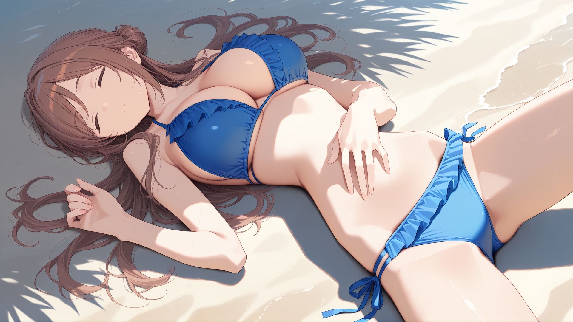 寝ている○○にぶっかけ りなみ編 サンプル画像7