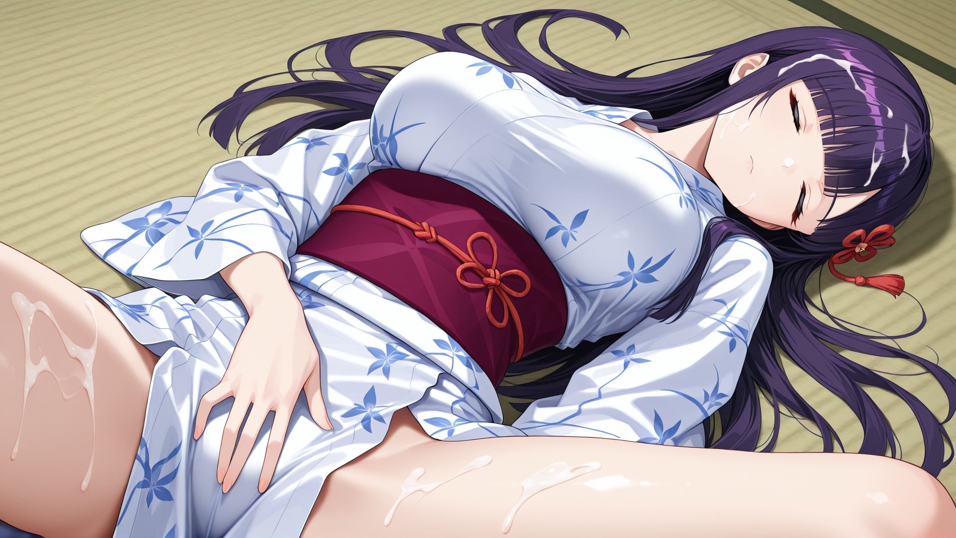 寝ている○○にぶっかけ れん編 サンプル画像8