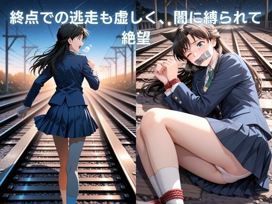 寝入る標的 〜終電車内での屈辱〜 毛〇蘭 名探偵コ〇ン サンプル画像7