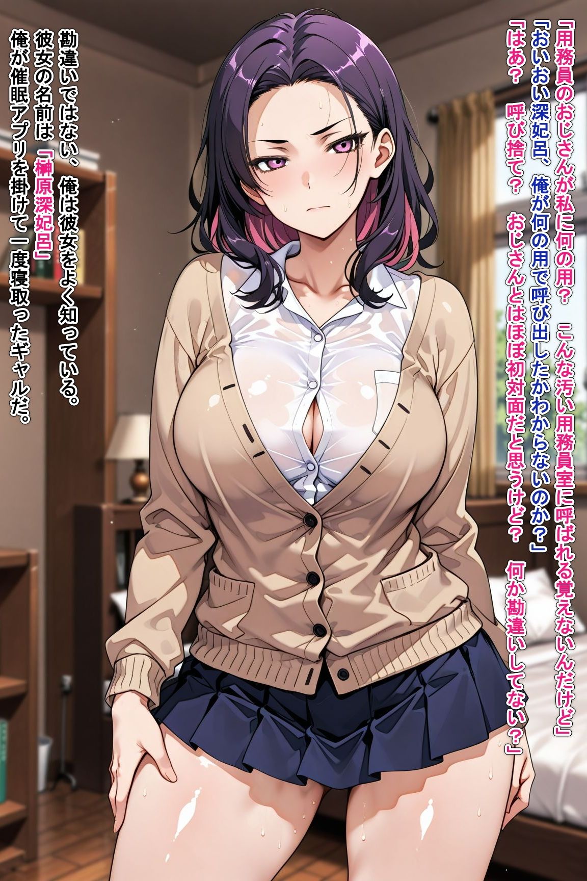 寝取ってニューゲーム Season2ギャル編 Case.榊原深妃呂 サンプル画像1