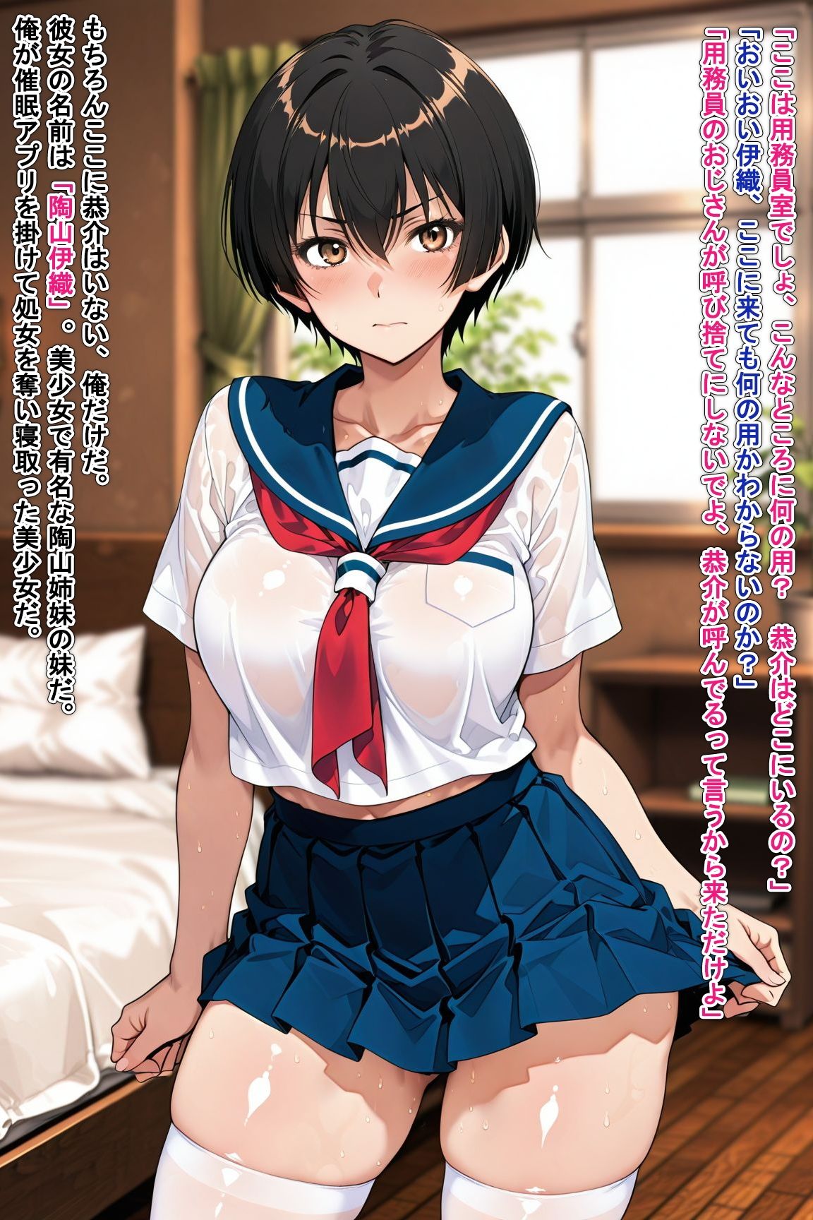 寝取ってニューゲームSeason2姉妹編Case.陶山伊織 サンプル画像1