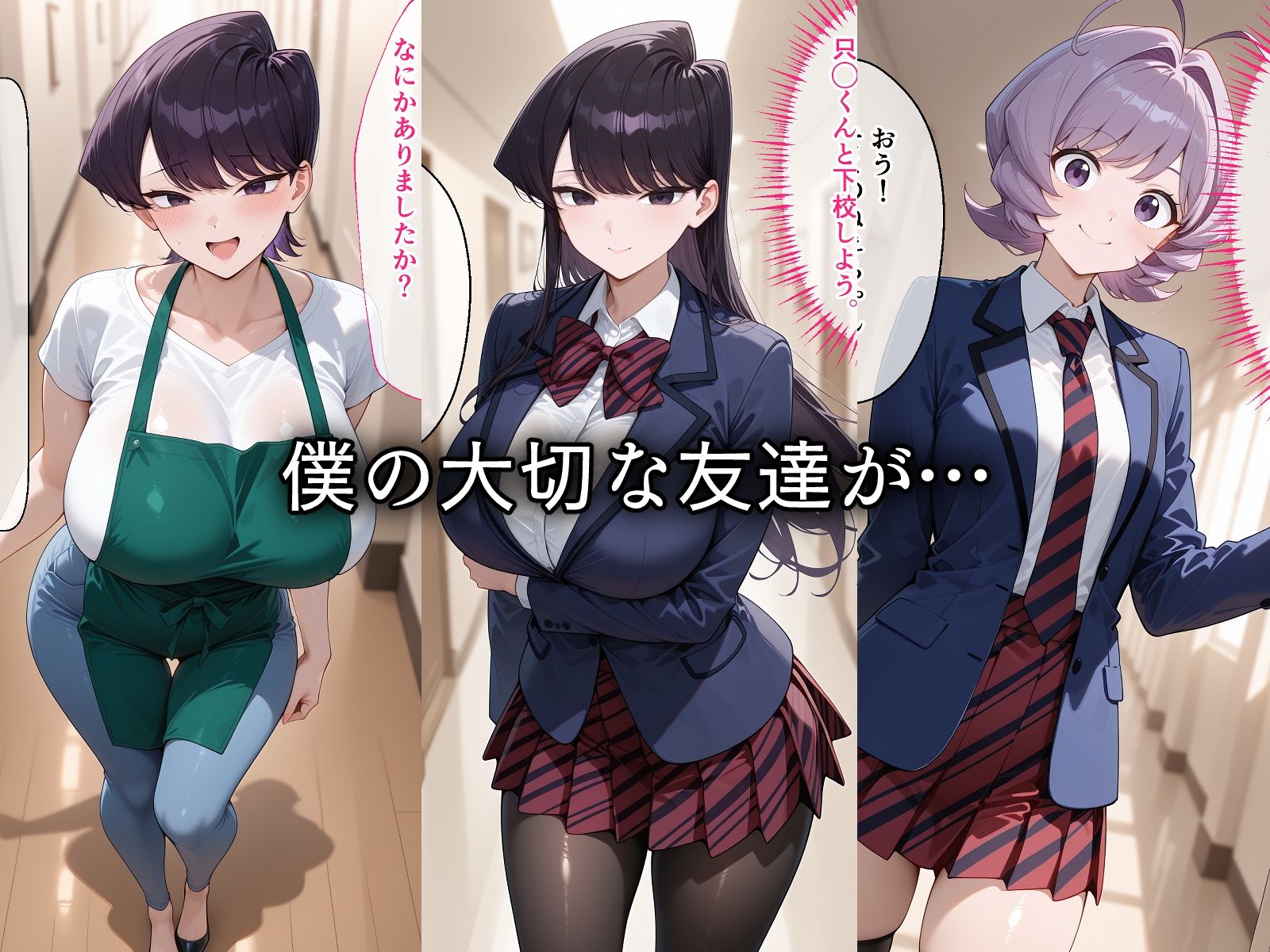 寝取られたコミュ障たち〜催〇アプリで種付け完了 サンプル画像1
