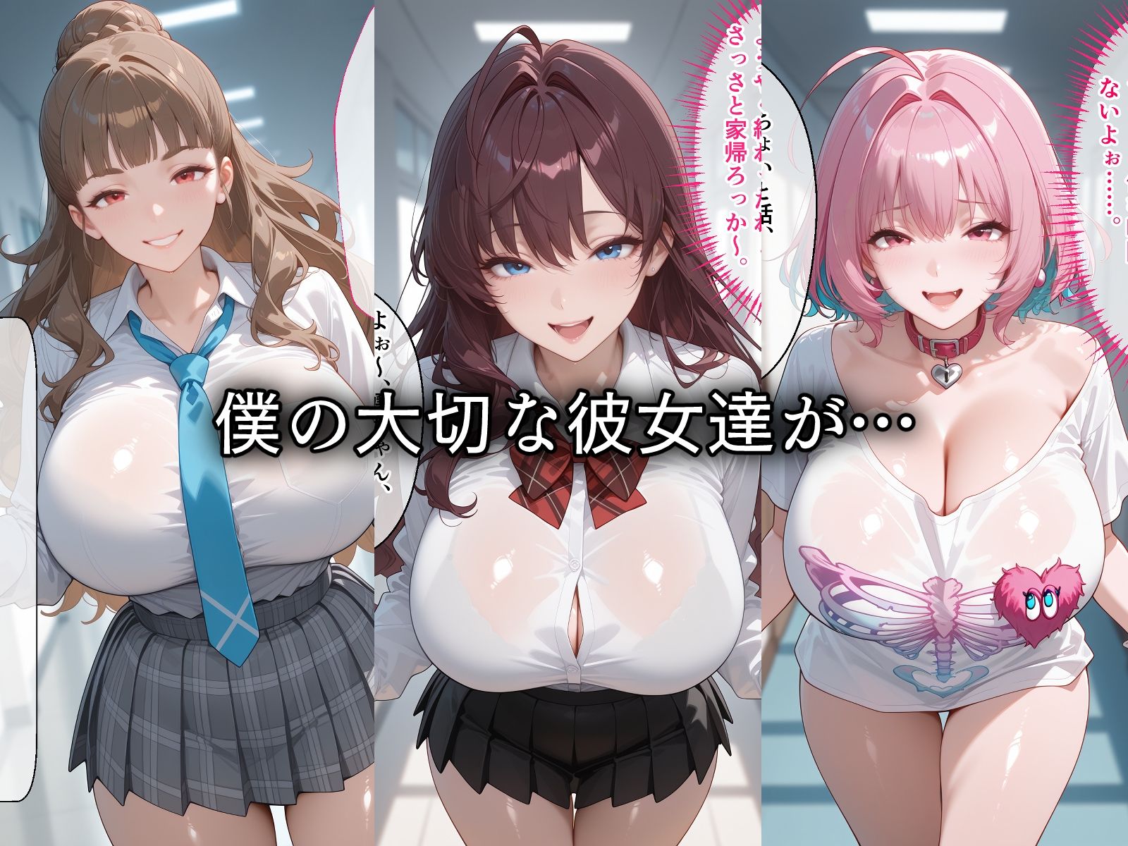 寝取られた人気アイドルたち2〜催〇アプリで種付け完了 サンプル画像1