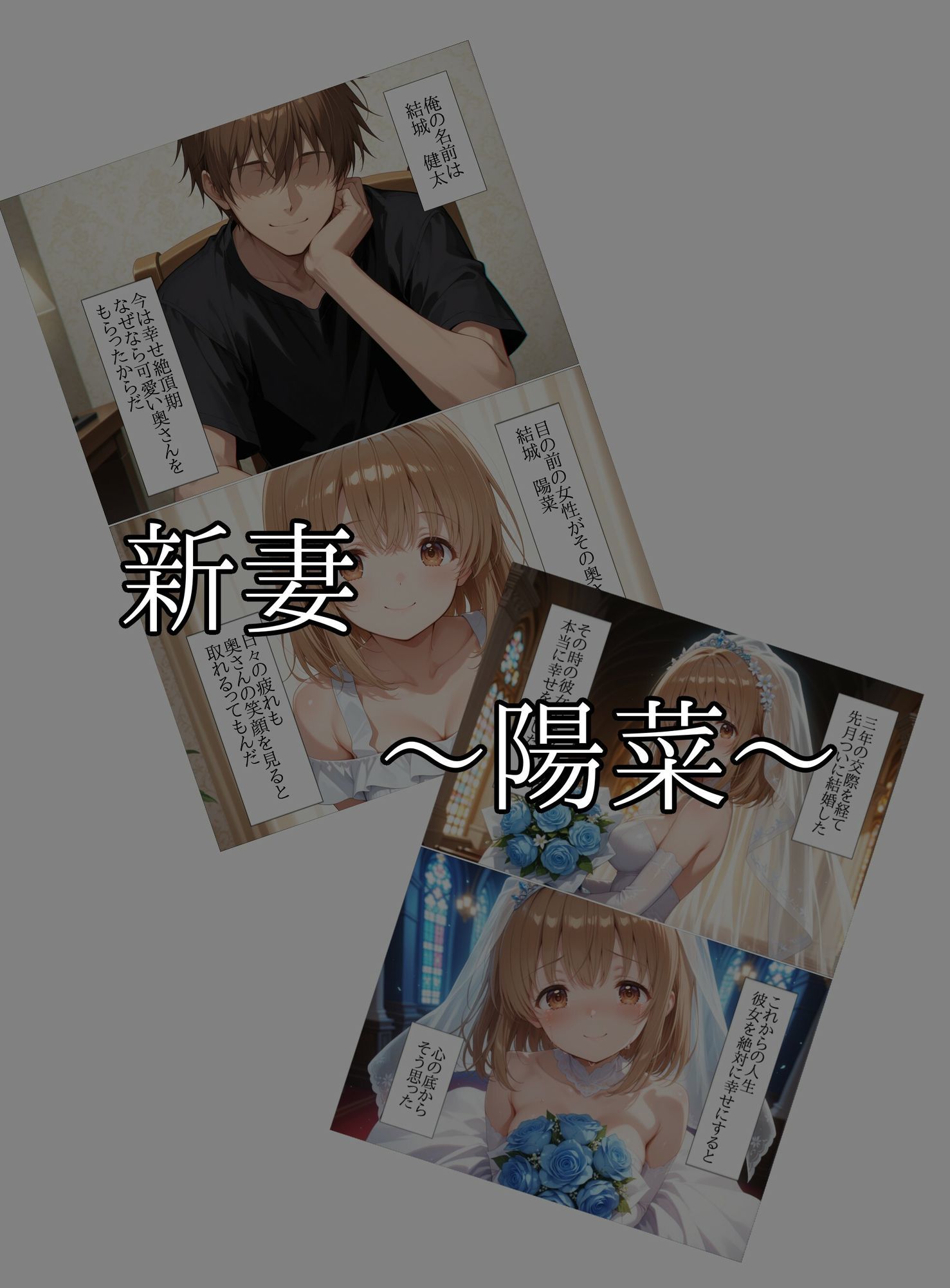 寝取られた新妻堕ちた胎 サンプル画像2