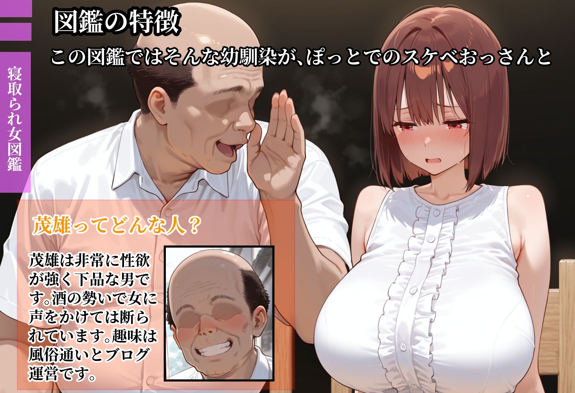 寝取られ女図鑑  楓 サンプル画像3
