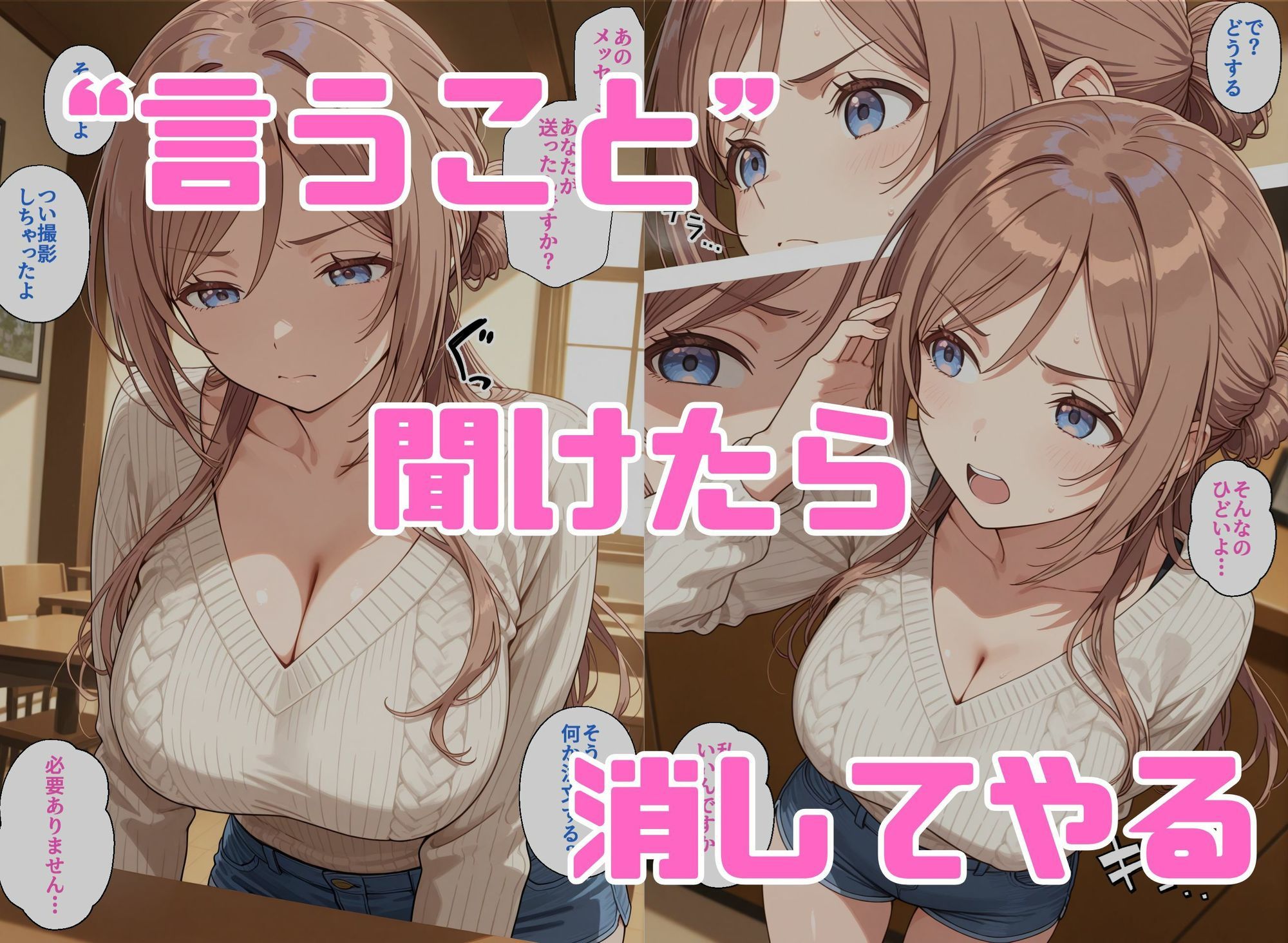 寝取られ女子 弱みをネタに支配された 姫〇莉波 サンプル画像2
