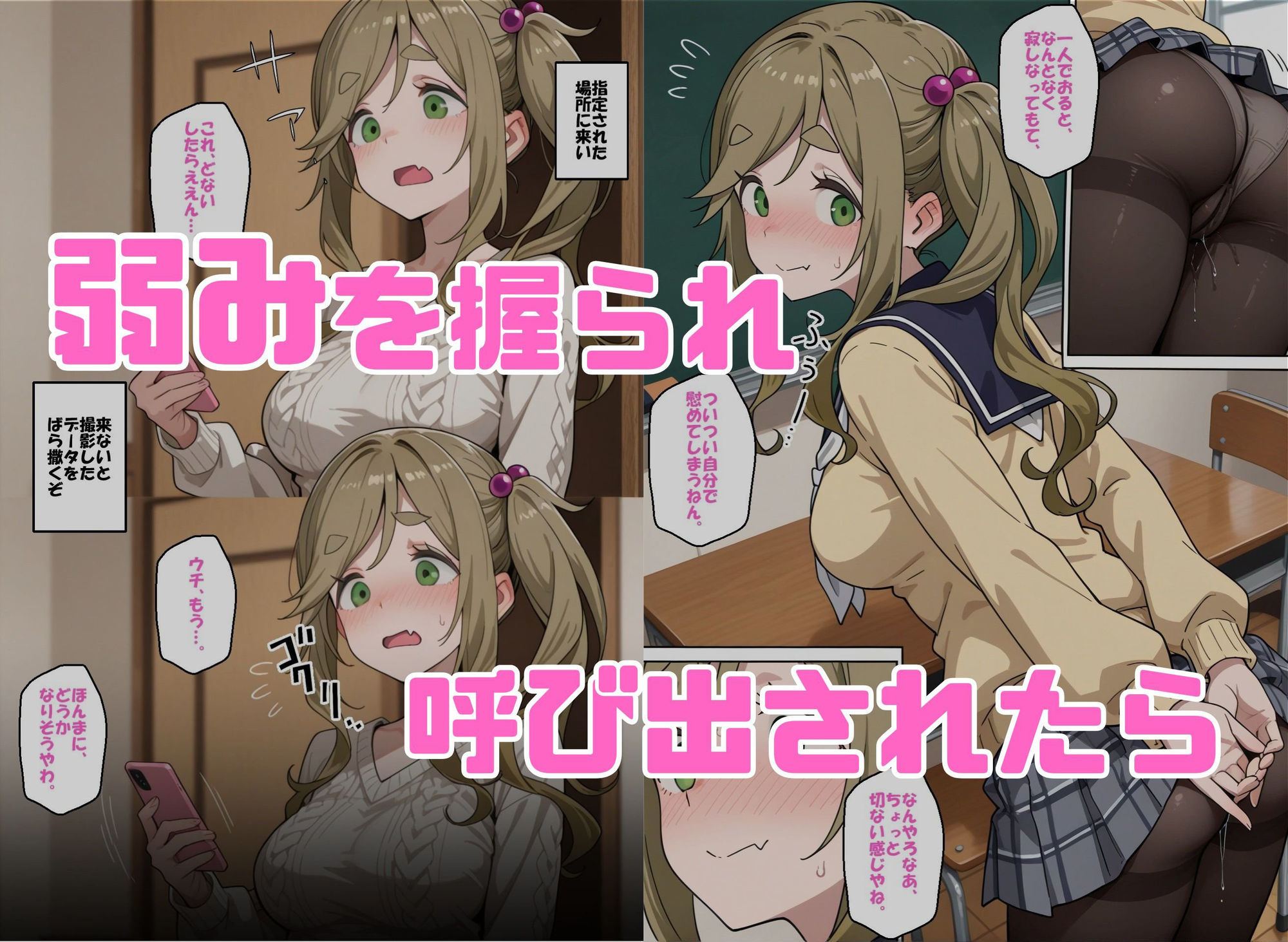 寝取られ女子 弱みをネタに支配された 犬〇あおい サンプル画像1