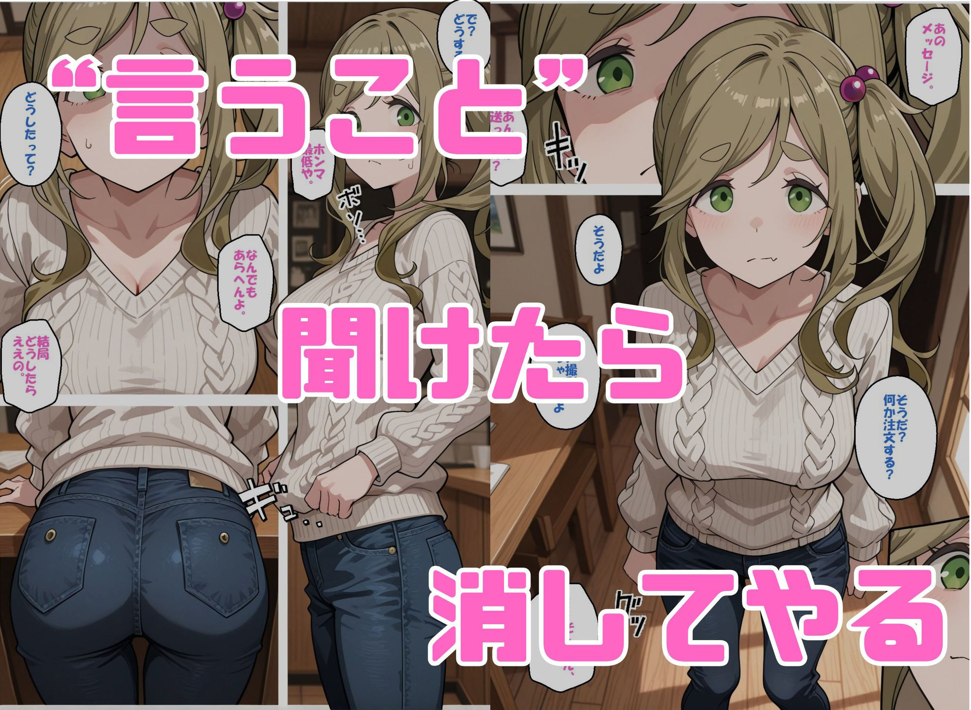 寝取られ女子 弱みをネタに支配された 犬〇あおい サンプル画像2