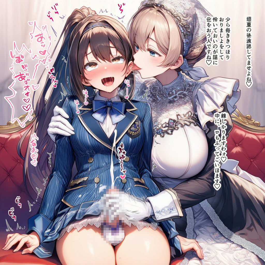 射精サポートメイド〜手袋コキ〜 サンプル画像2