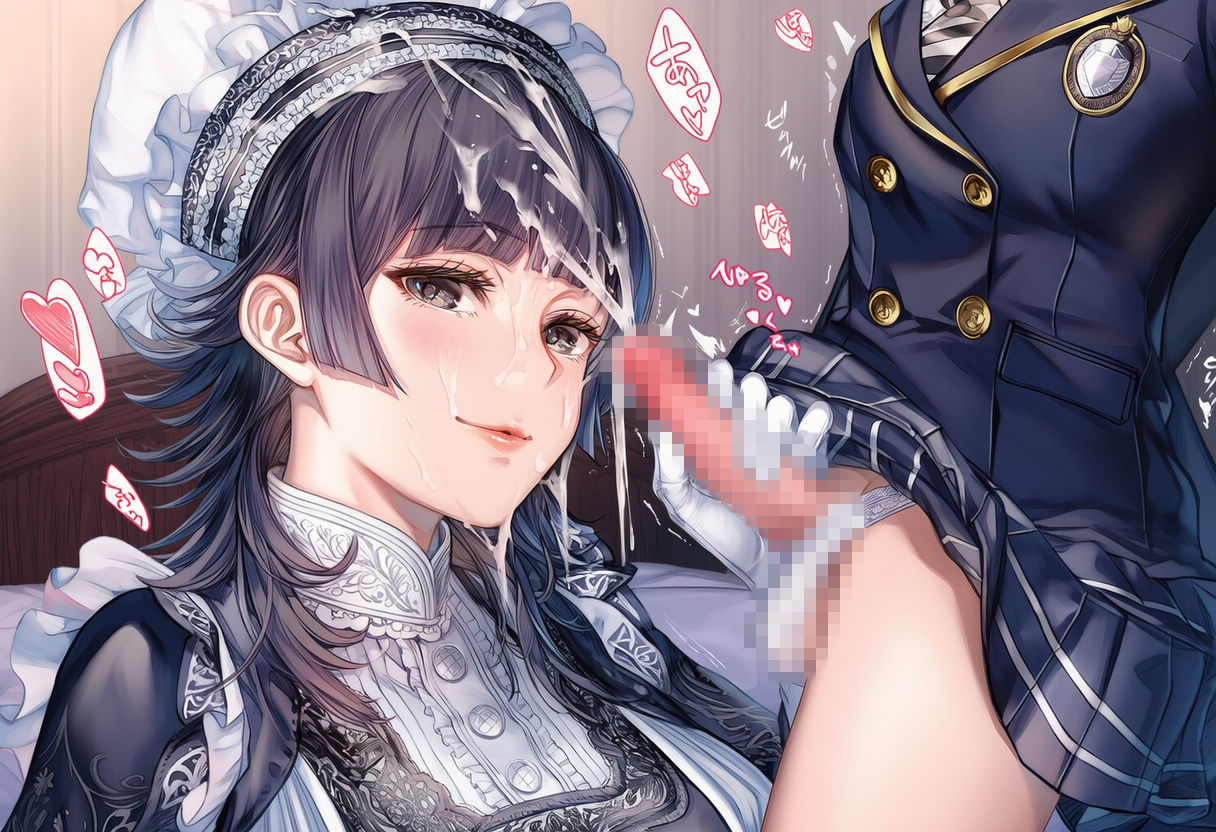 射精サポートメイド〜手袋コキ〜 サンプル画像4