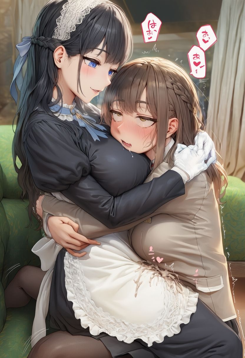 射精サポートメイド〜授乳手袋コキ・おっぱい甘え〜 サンプル画像2