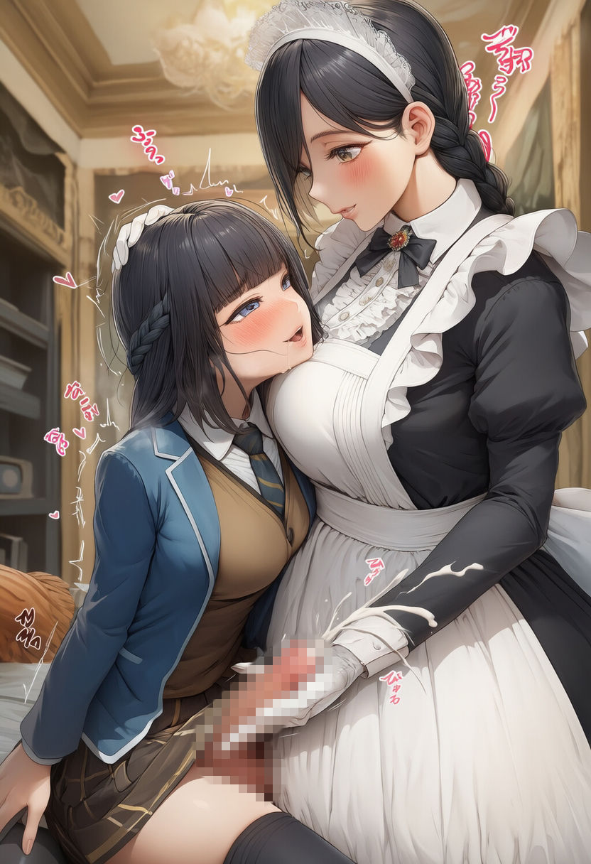 射精サポートメイド〜授乳手袋コキ・おっぱい甘え〜 サンプル画像5