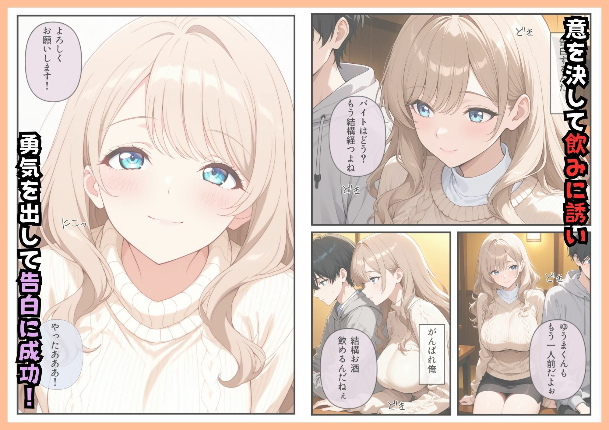 小動物系の先輩は実は性欲モンスターでした サンプル画像2