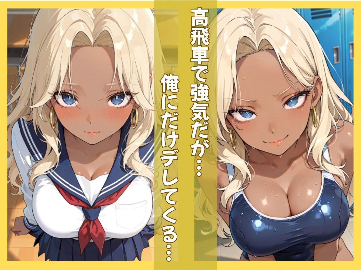 小悪魔ギャルな俺の彼女が担任教師のオナホになった件 サンプル画像2