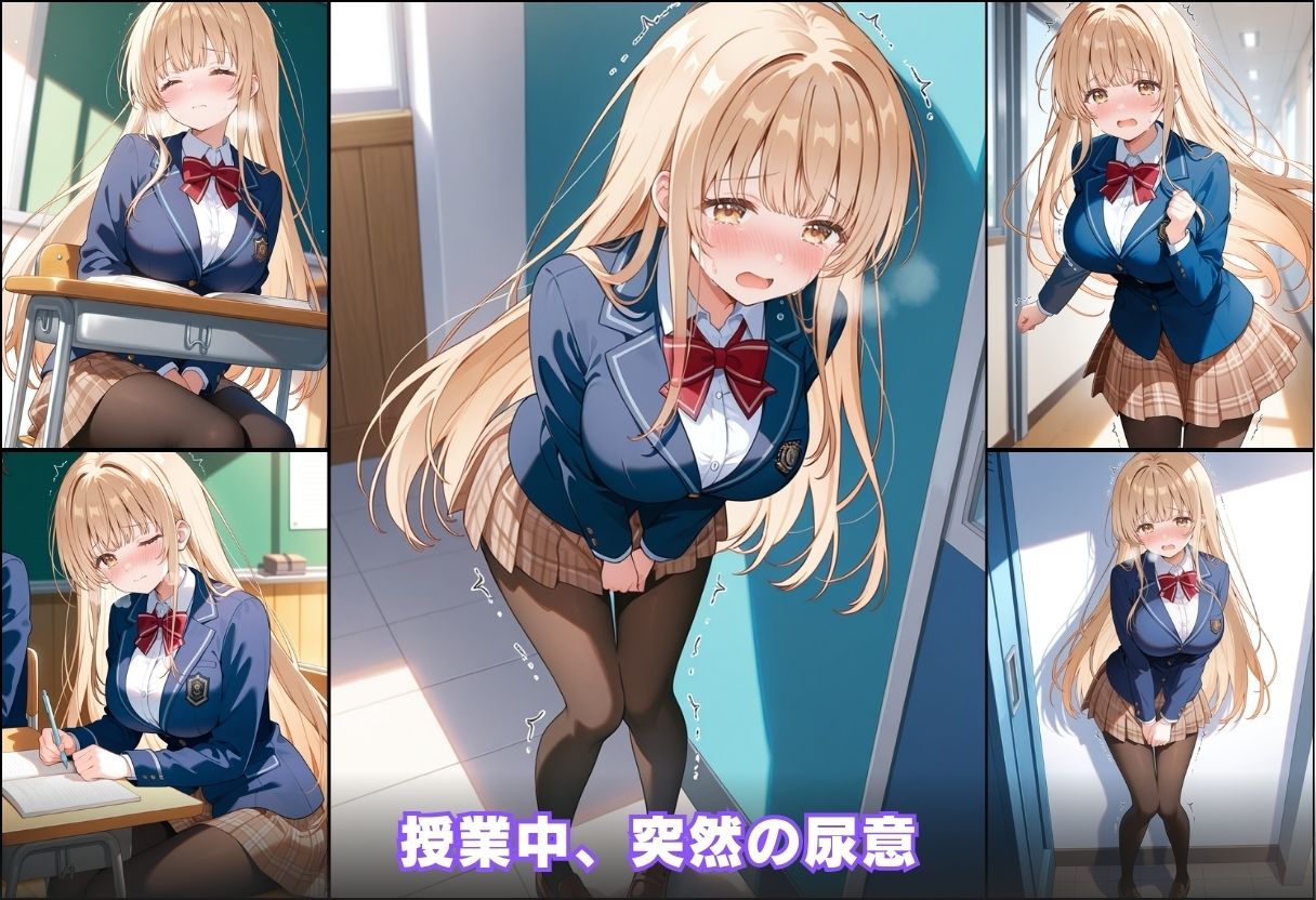 尿意の限界 おもらしの天使様 椎名真昼 サンプル画像3