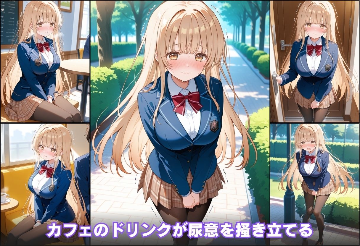 尿意の限界 おもらしの天使様 椎名真昼 サンプル画像5